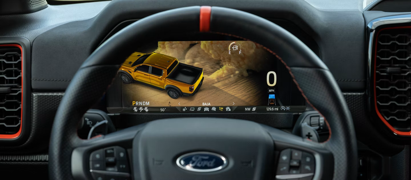 2026 Ranger -- Interior Dashboard