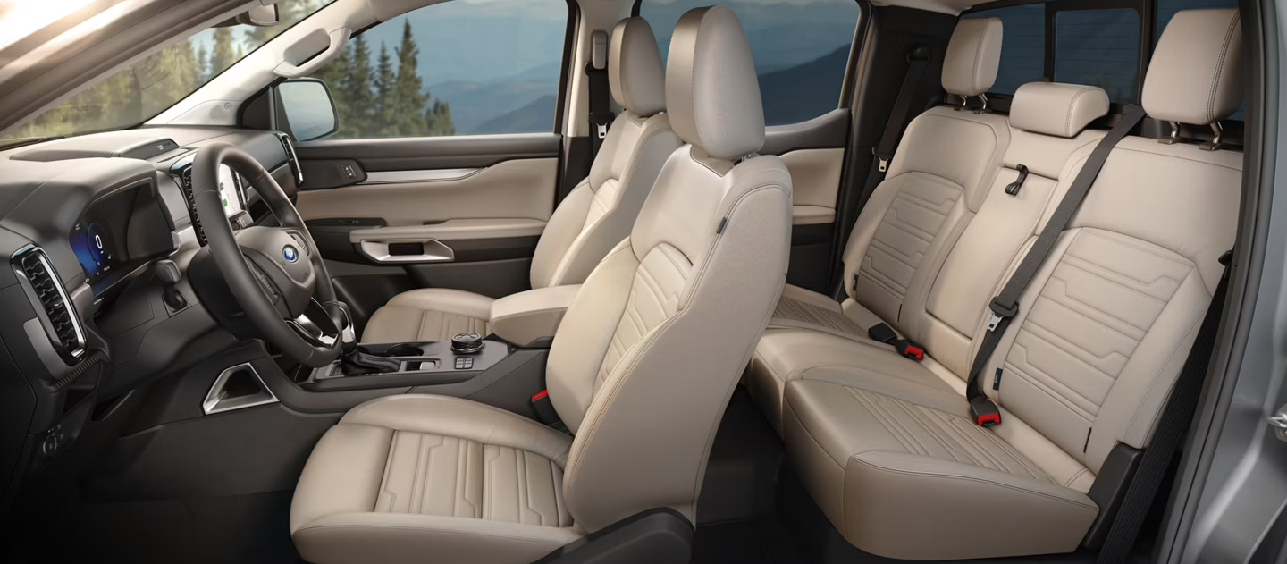 2026 Ranger -- Rear Seats