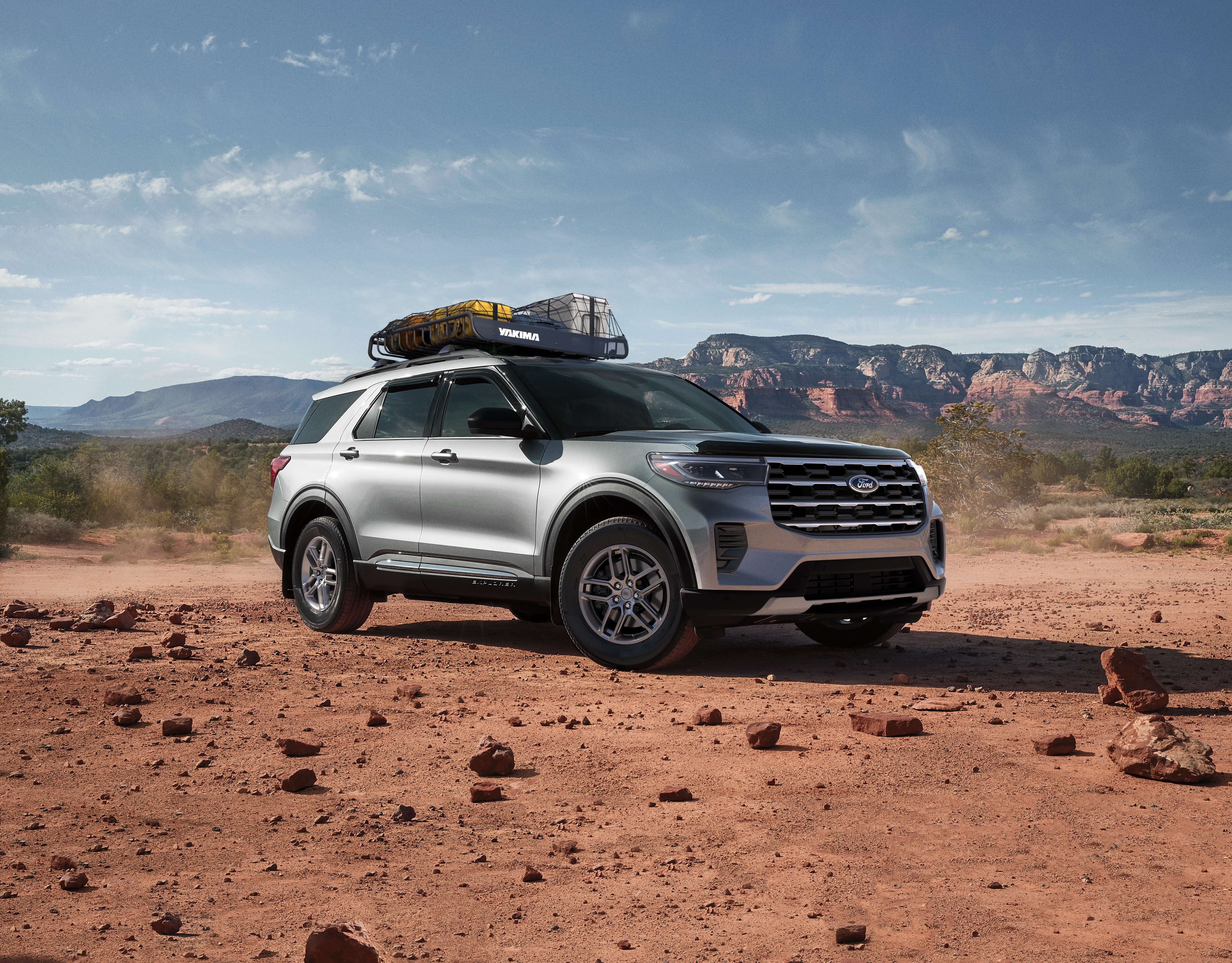 2025 ford explorer by lake