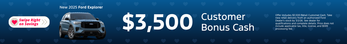 New 2025 Ford Explorer
