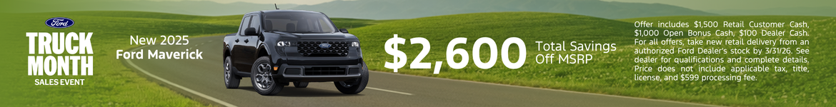 New 2025 Ford Maverick