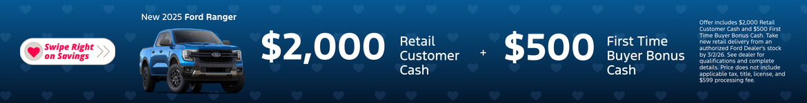New 2025 Ford Ranger 