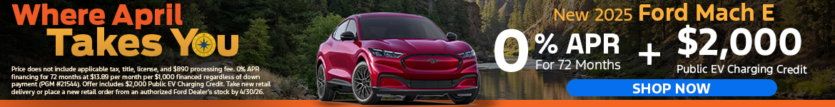 New 2025 Ford Mach E