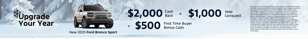 New 2025 Ford Bronco Sport
