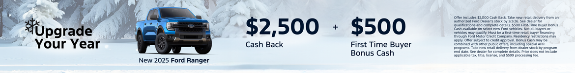New 2025 Ford Ranger 