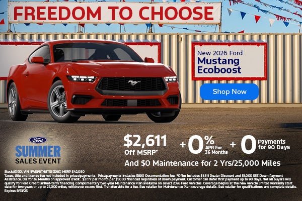 Mustang Ecoboost 