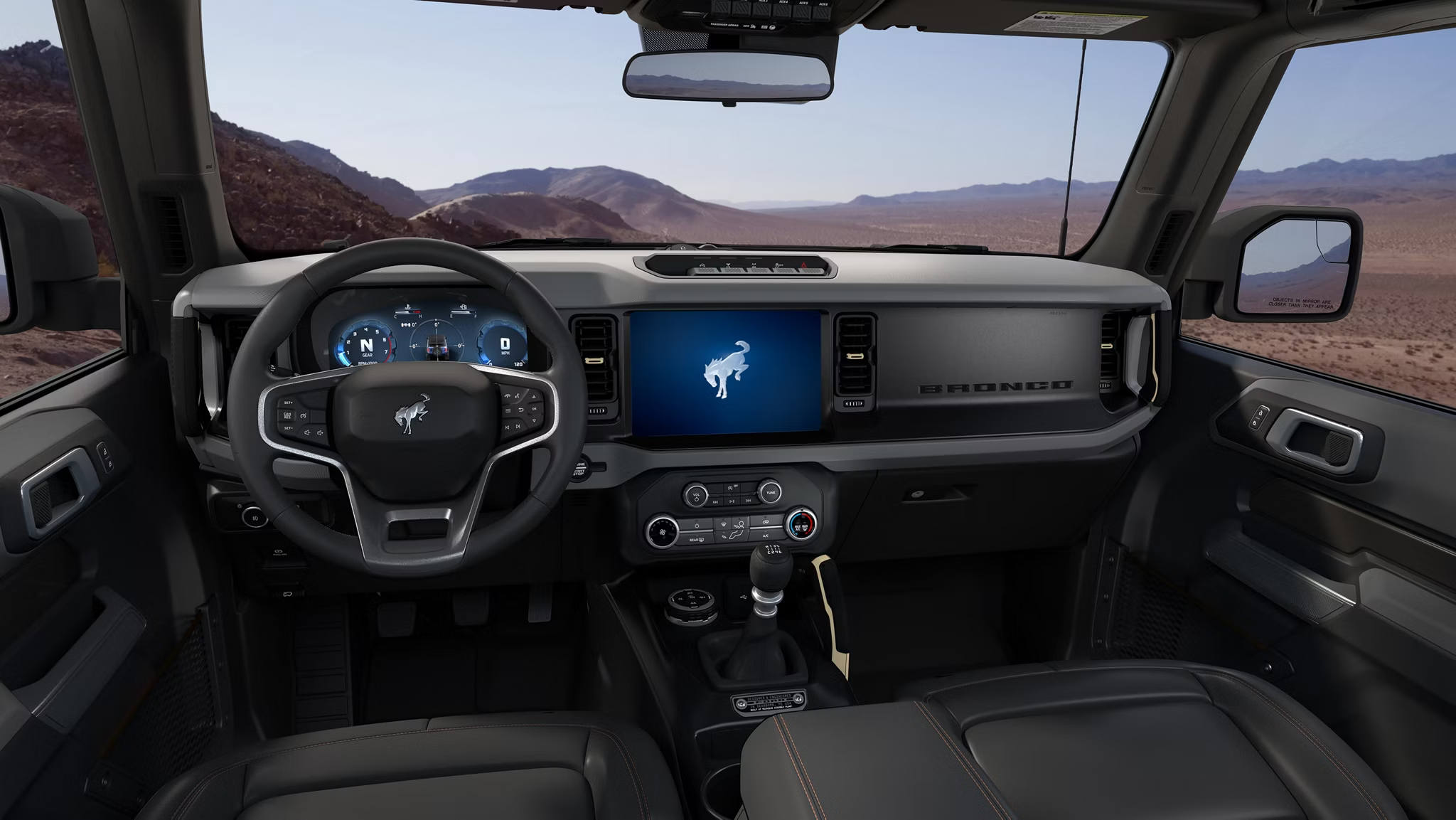 2026 Bronco -- Interior Tech