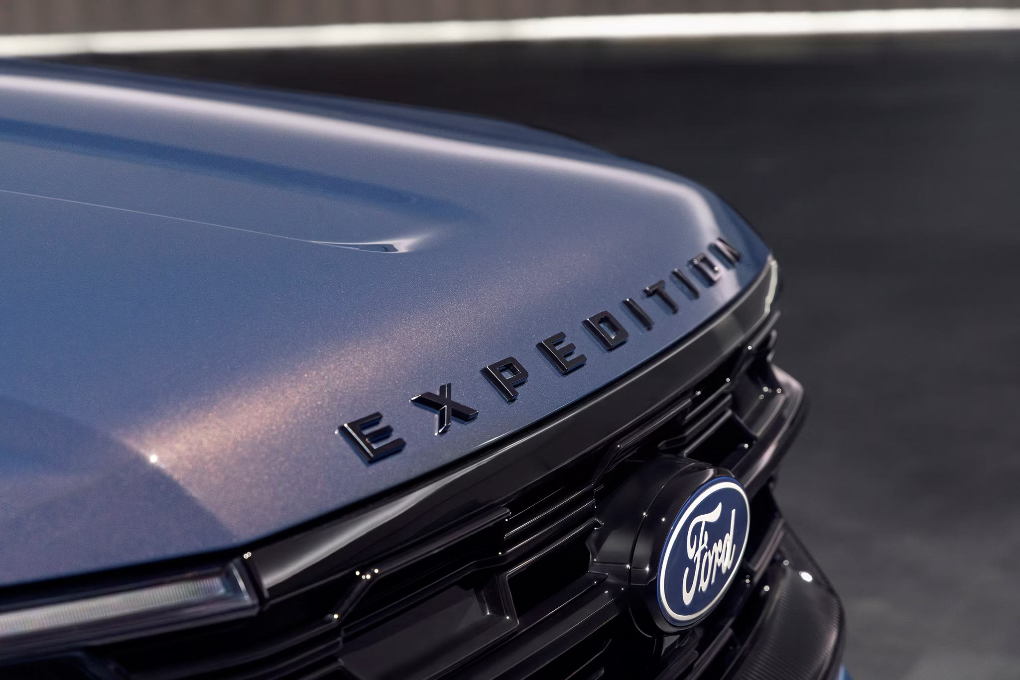 2026 Expedition -- Hood and Logo Detail