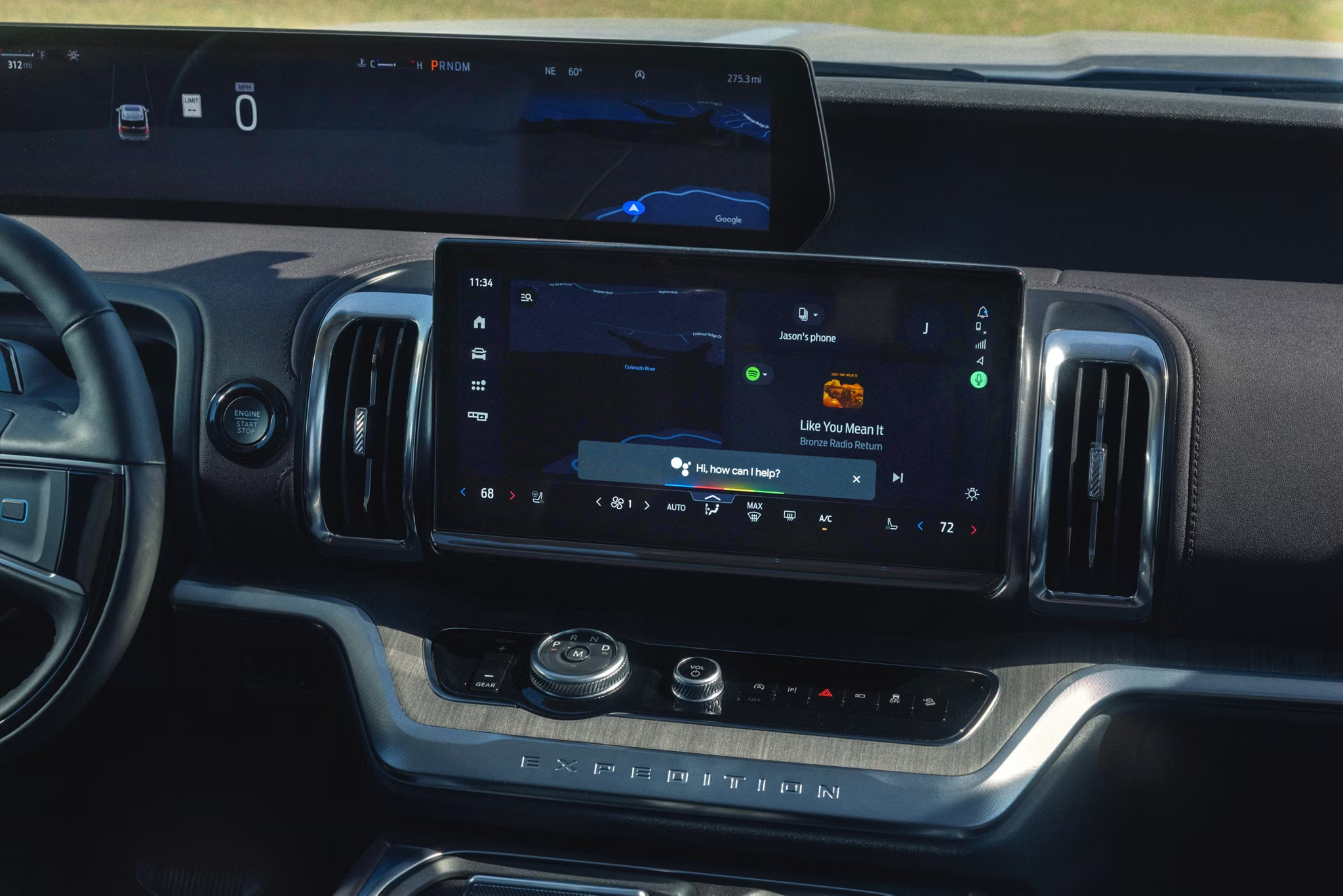 2026 Expedition -- Interior Dashboard