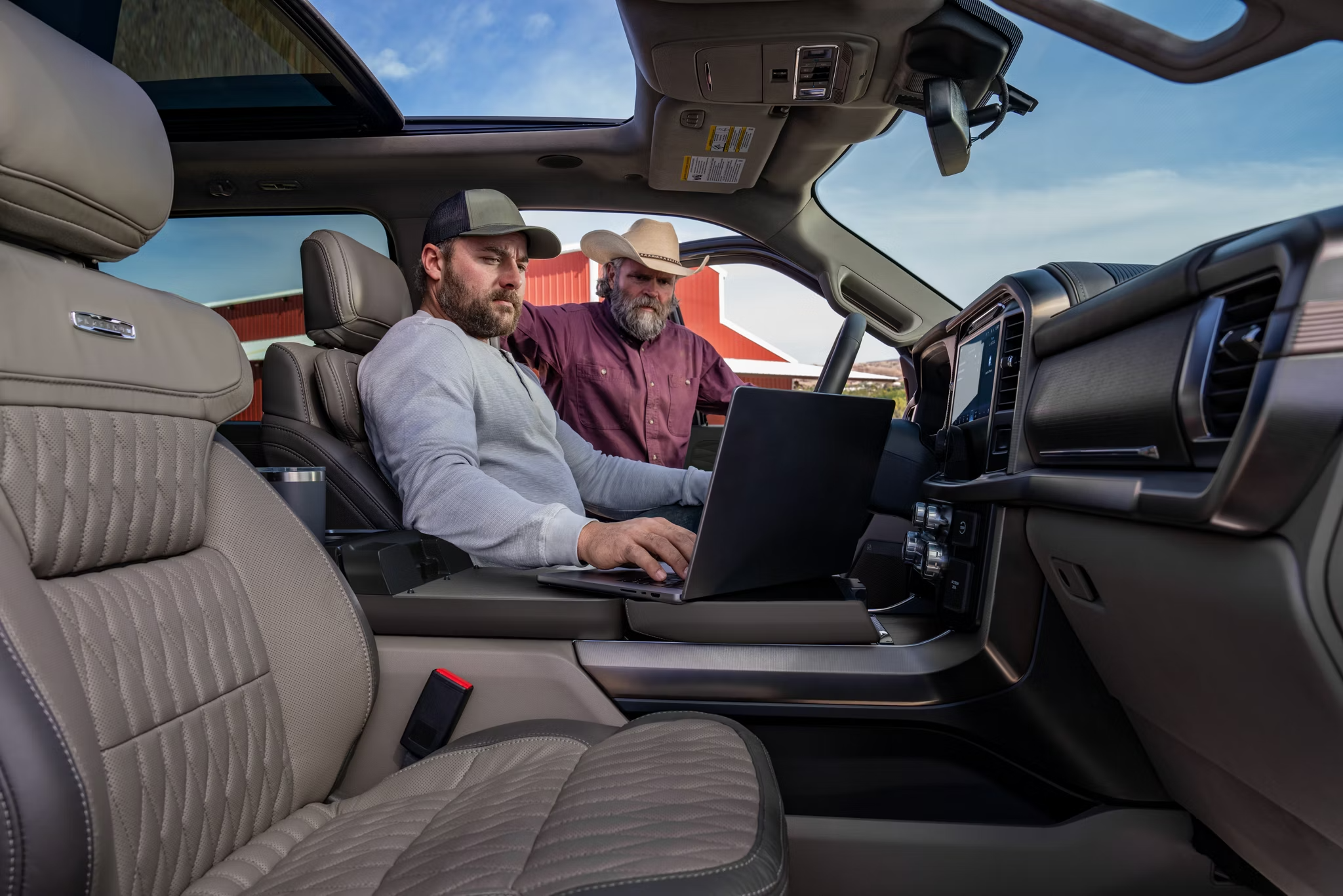 2026 F-150 Interior Working