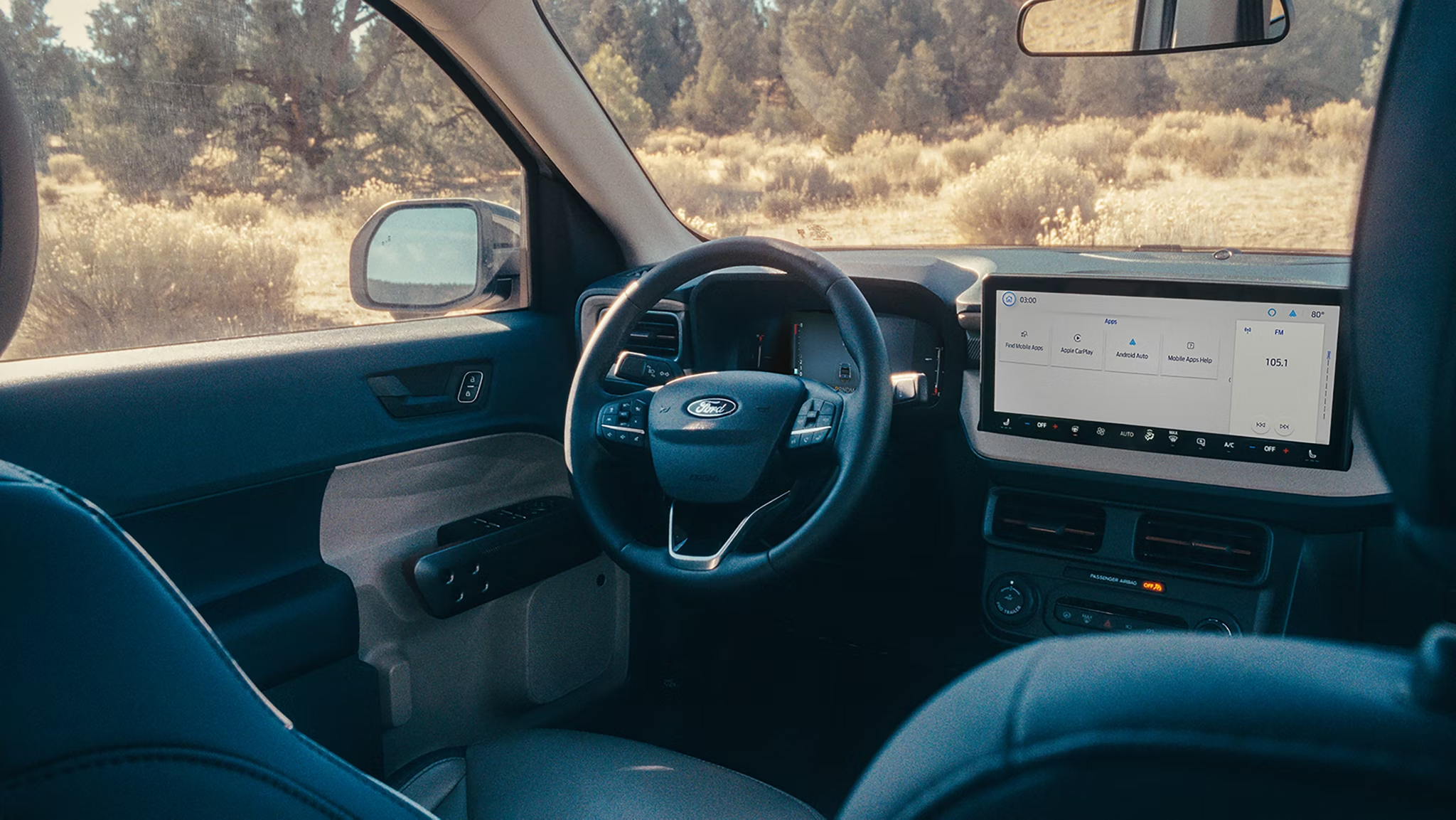 2026 Maverick -- Steering Wheel