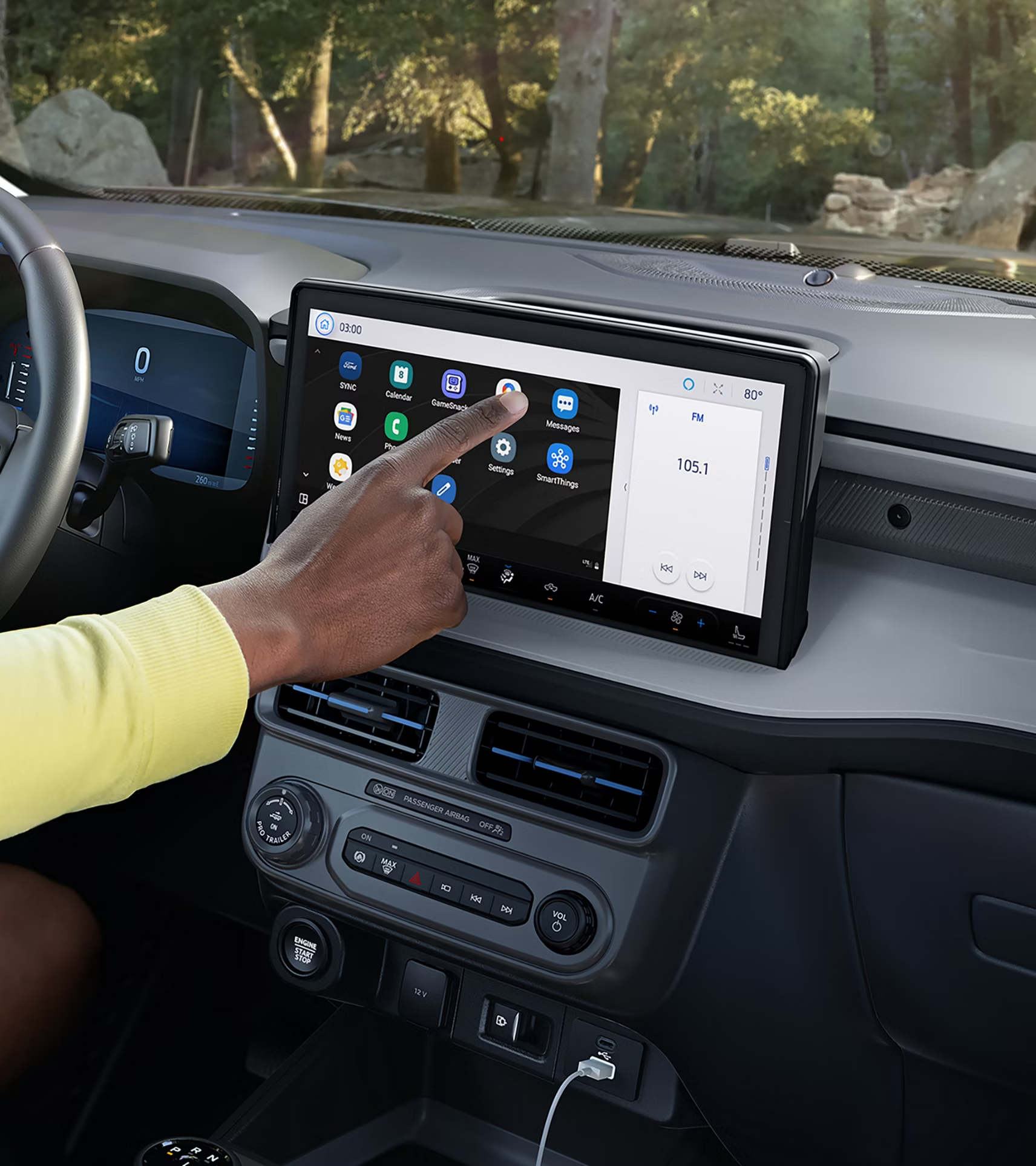 2026 Maverick -- Touchscreen Detail