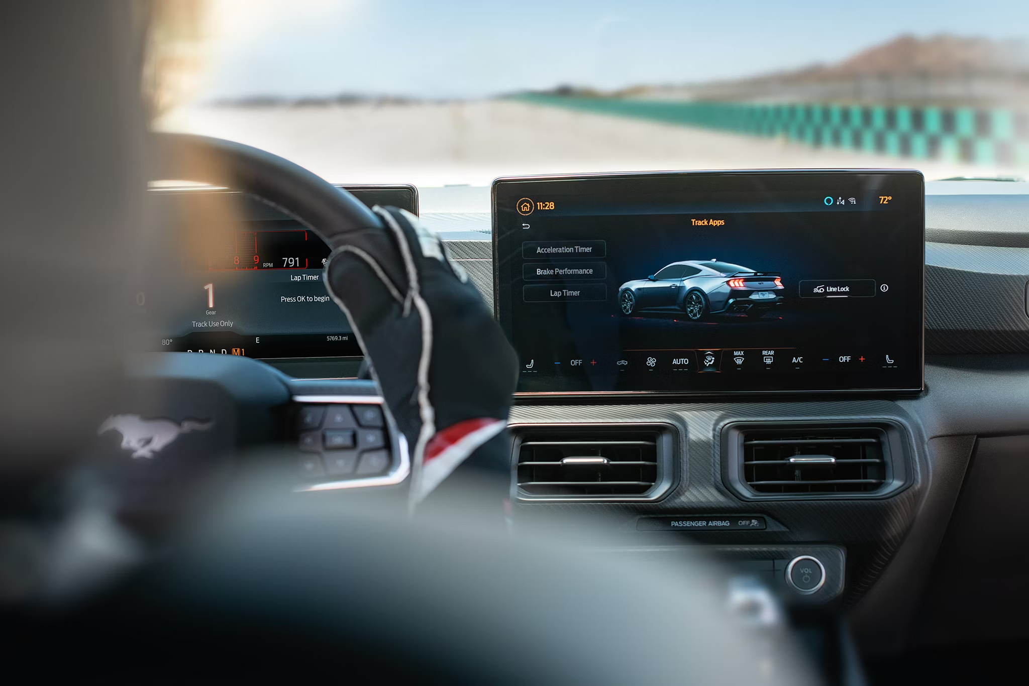 2026 Ford Mustang -- 13.2-inch SYNC 4 Touchscreen