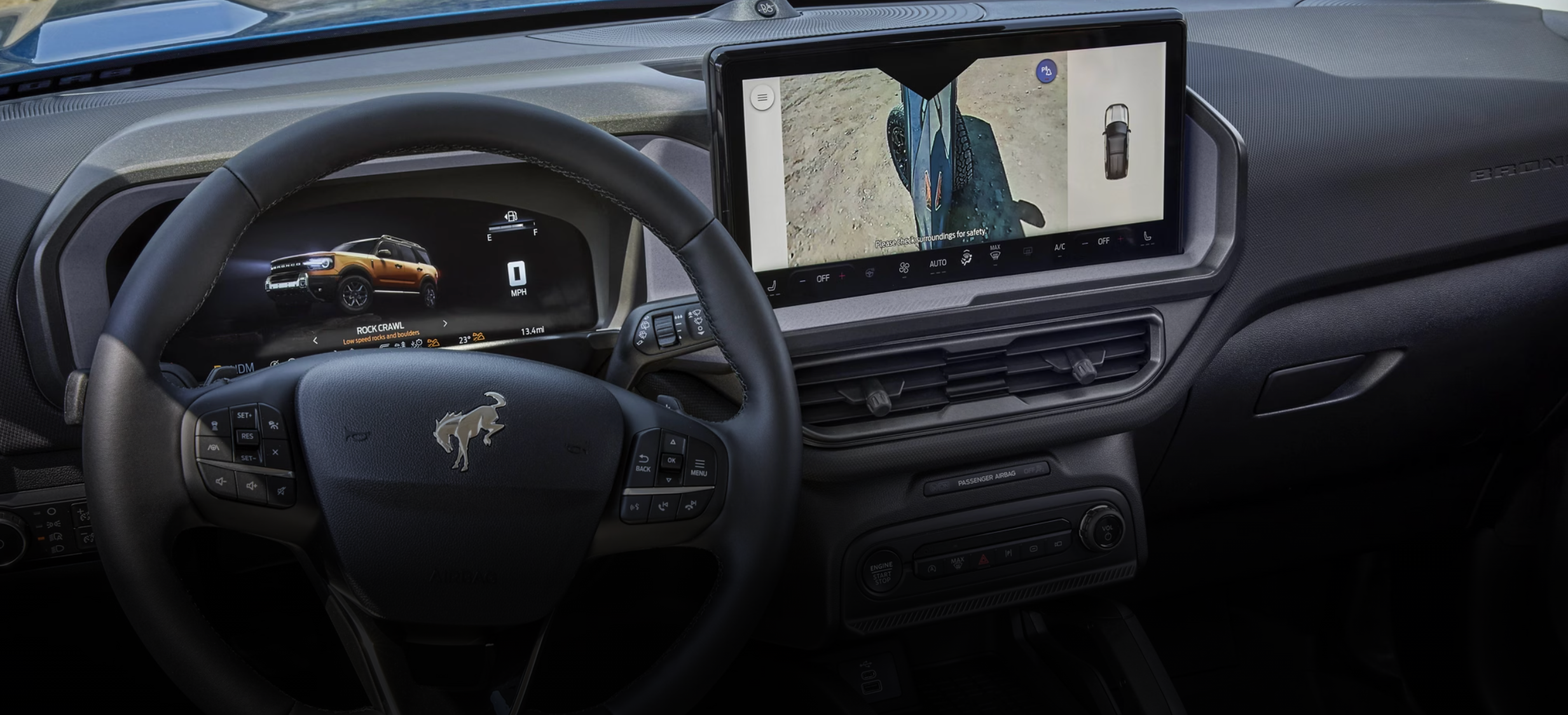 2025 ford bronco sport interior