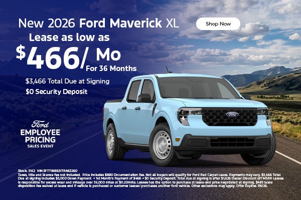 New 2026 Ford Maverick XL