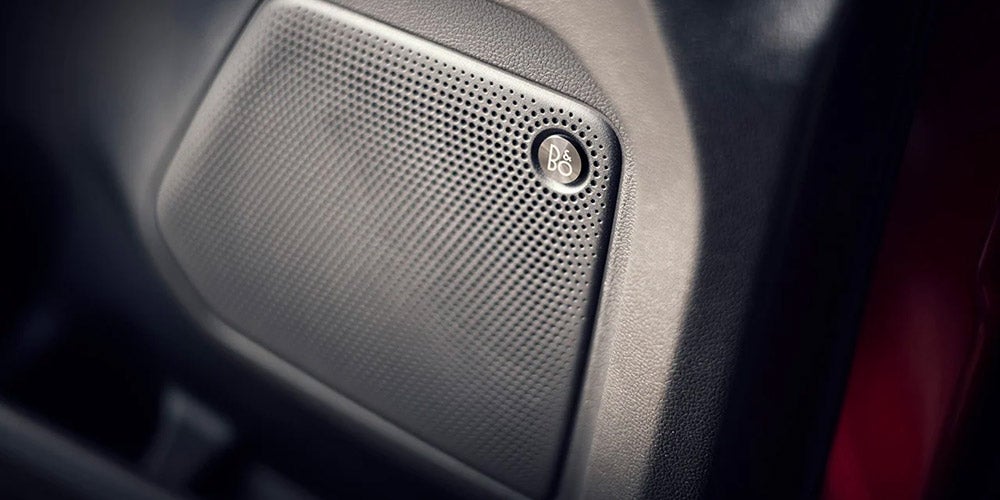 Ford Escape sound system detail