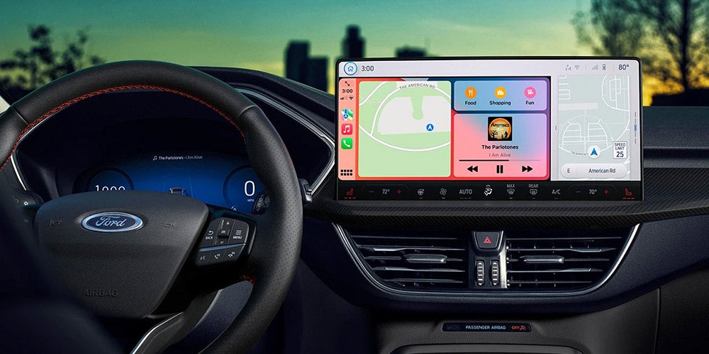 Ford Escape touchscreen